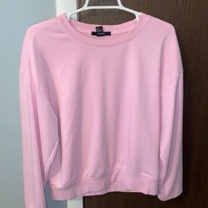pink forever 21 crew neck